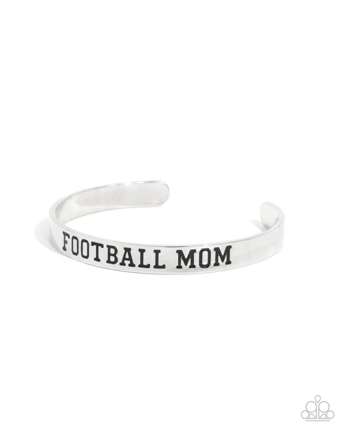 Football Mom - Silver